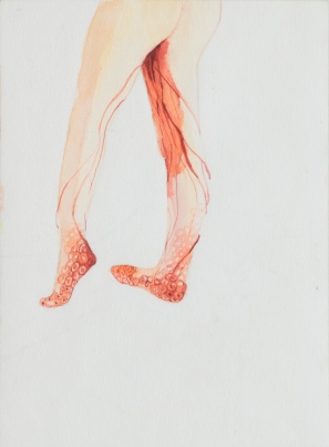 Alejandra Alarcón, "Zapatillas rojas, VII", 2006